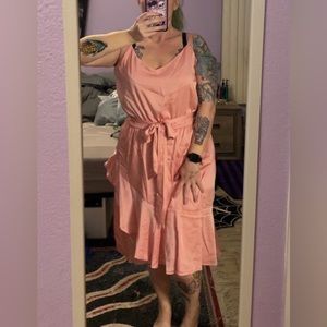 XL Nicole Miller New York Pink Dress
